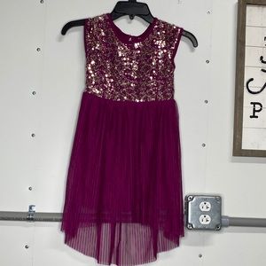 Scotter Royal Blue and Flower Dress